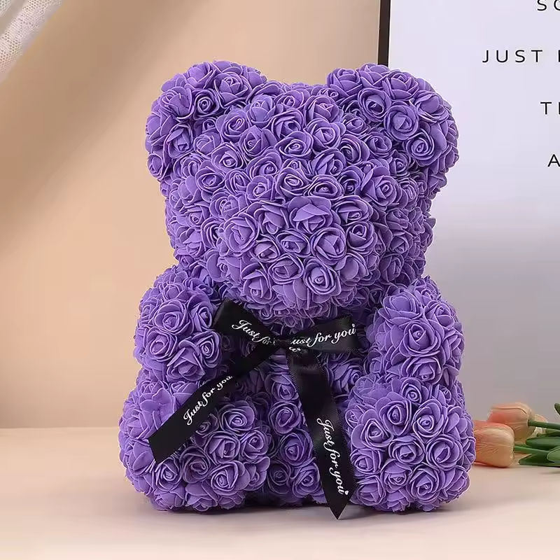 Charming Teddy Rose Bear