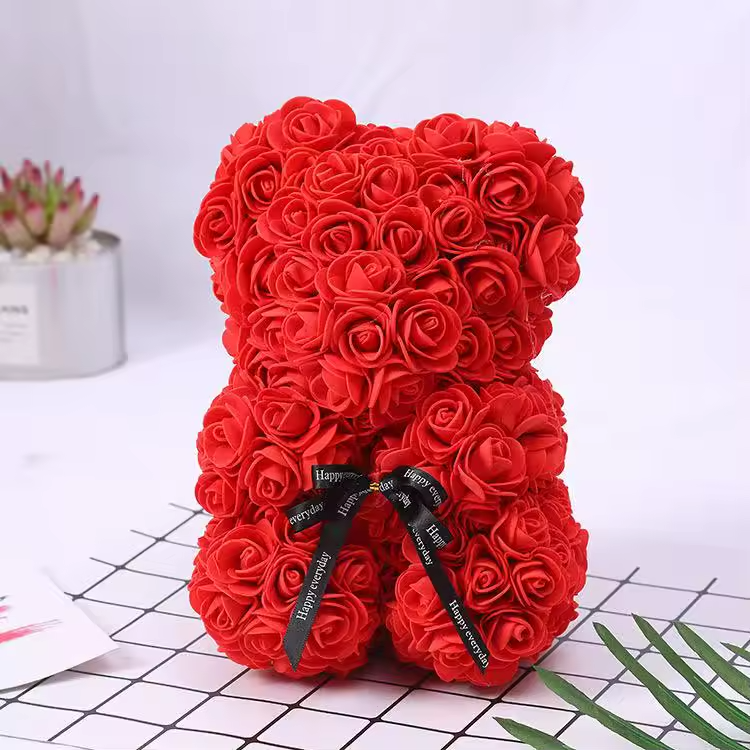 Charming Teddy Rose Bear