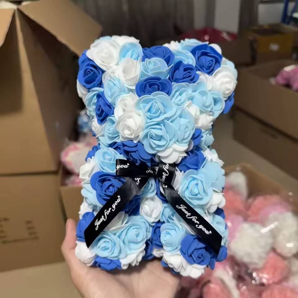 Charming Teddy Rose Bear