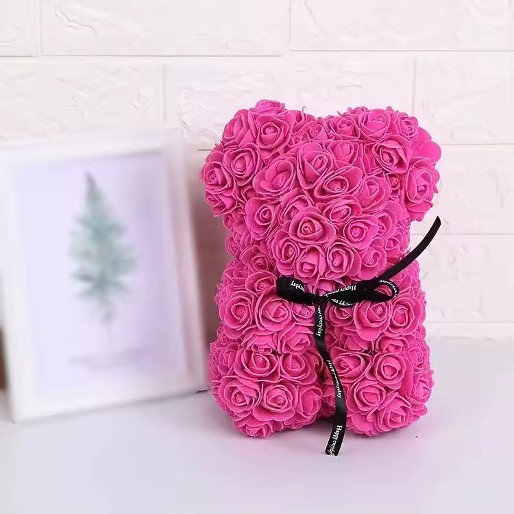 Charming Teddy Rose Bear