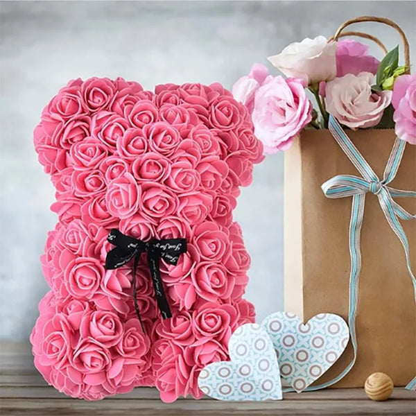 Charming Teddy Rose Bear